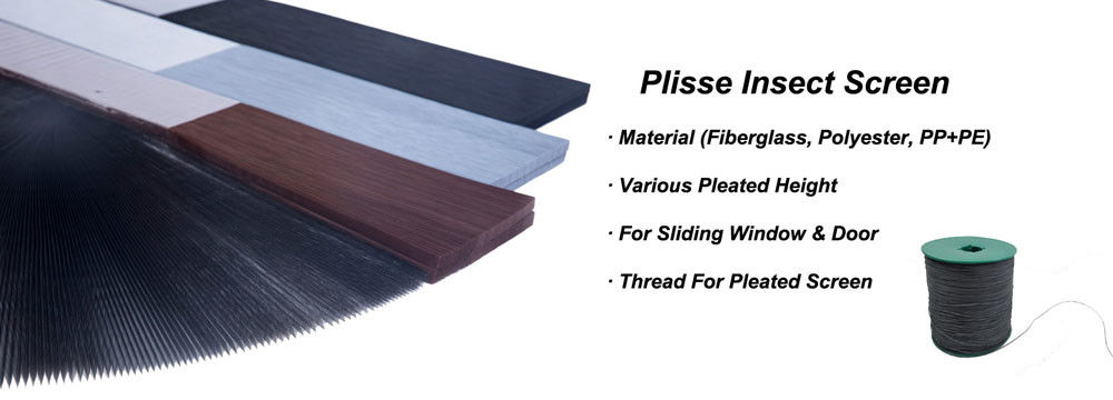 Quality Fiberglass Insect Screen & Plisse Insect Screen factory from China