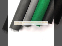 Window And Door Screens with PVC Coated Fiberglass Mosquito Mesh
