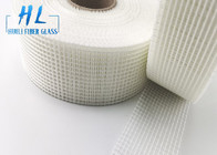 60g - 65g/m2 C Glass Fiberglass Self Adhesive Mesh Tape With Adhesive Latex Glue