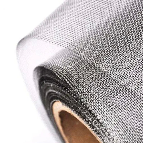18 X 16 Mesh Size Steel Fly Screen , Metal Mosquito Screen Fire Resistance