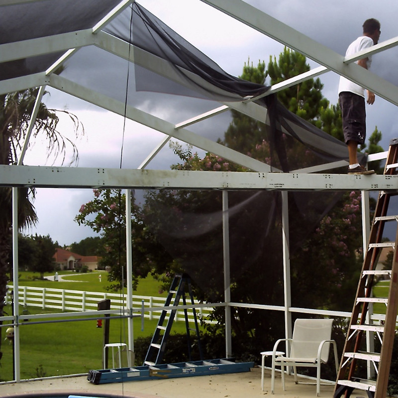 UV Protection Pest Resistant Patio Screen Easy Install 6ft-9ft Wide 30m/100ft Length