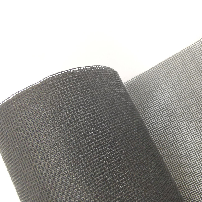Black and Grey PET Mesh Screen 0.35mm Wire Diameter 30m-100m Length 280g/m2-360g/m2 Weight