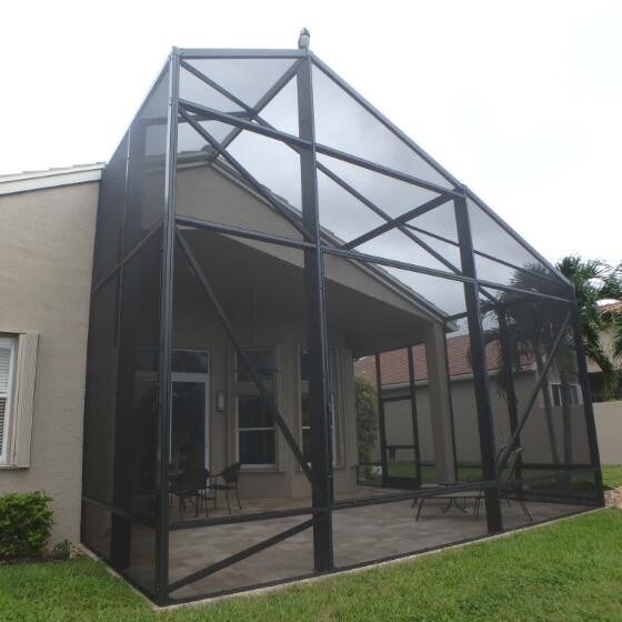 6ft UV Protected Pool And Patio Screen / Pool And Porch Screen Fiberglass Mesh for Pest Resistance