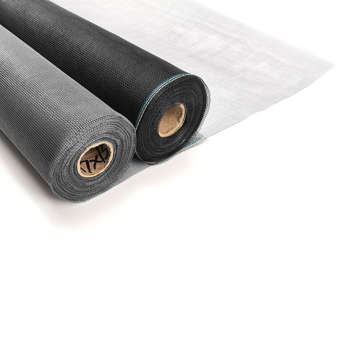 18x16 Mesh Size Fiberglass Window Screen E Glass Yarn Anti Mosquitoes Lightweight