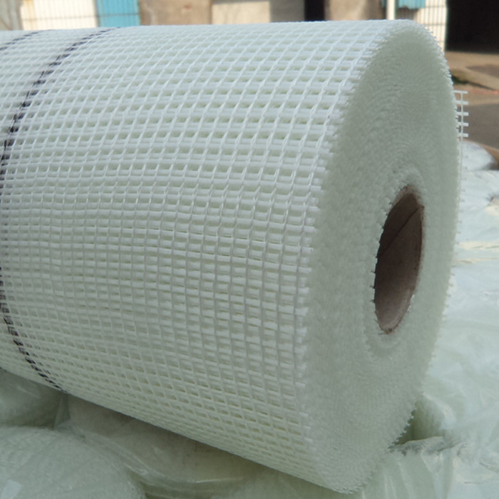 White Fiberglass Mesh with 800N Tensile Strength Water Resistance for Wall Reinforcement