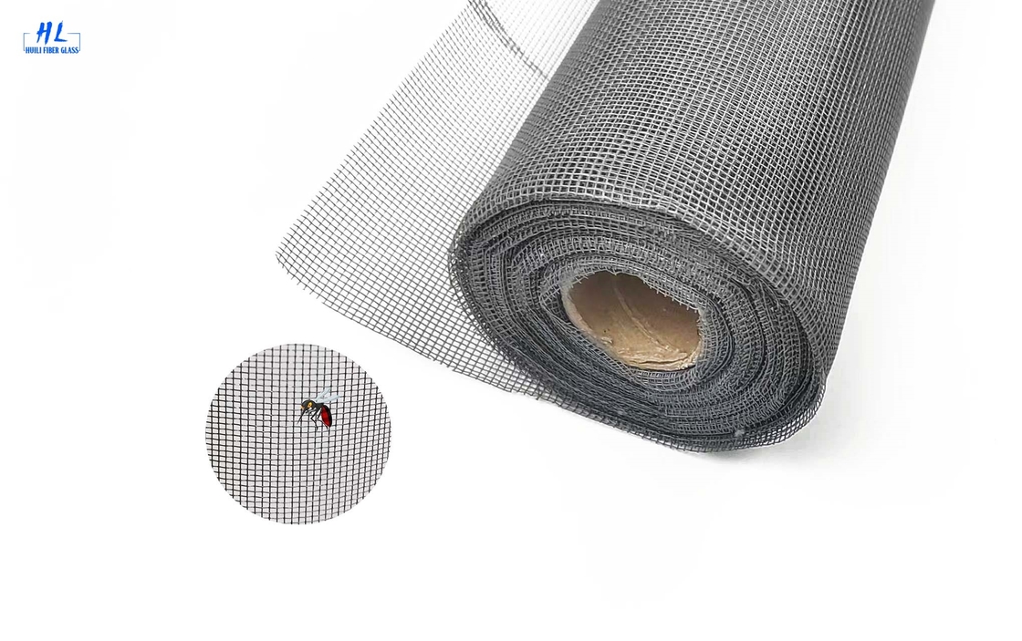 20x22 Fibreglass Fly Screen 0.3-3M Width 0.25mm Yarn Diameter 100g/M2 Standard Weight