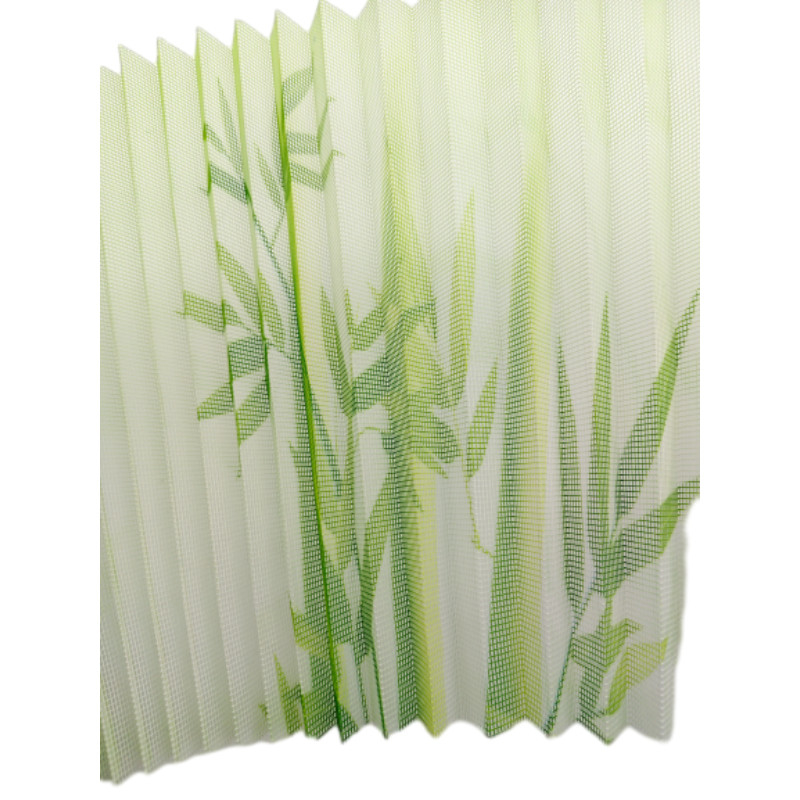 Folding Screen Mesh Plisse Width 0.5-3.5m and Pleated Width 18mm for Customer Requirements