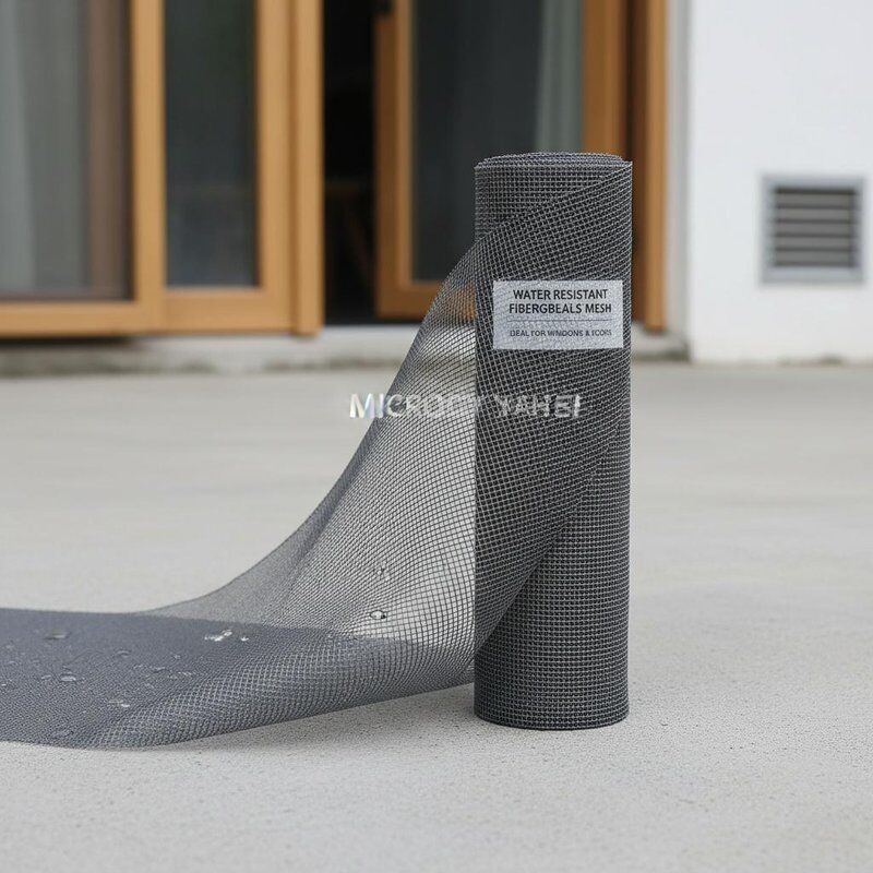 Water Resistance Fiberglass Insect Screen PVC Coated Mesh Ideal for in Outdoor Structures Windows Doors and Ventilation Openings