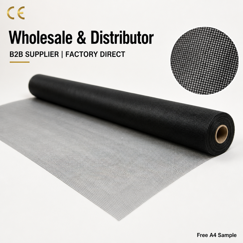 Certified by International Standards 135g 22x22 Mesh Corrosion-Resistant Durable Fly Screen Mesh Screen Tear Resistant Screen