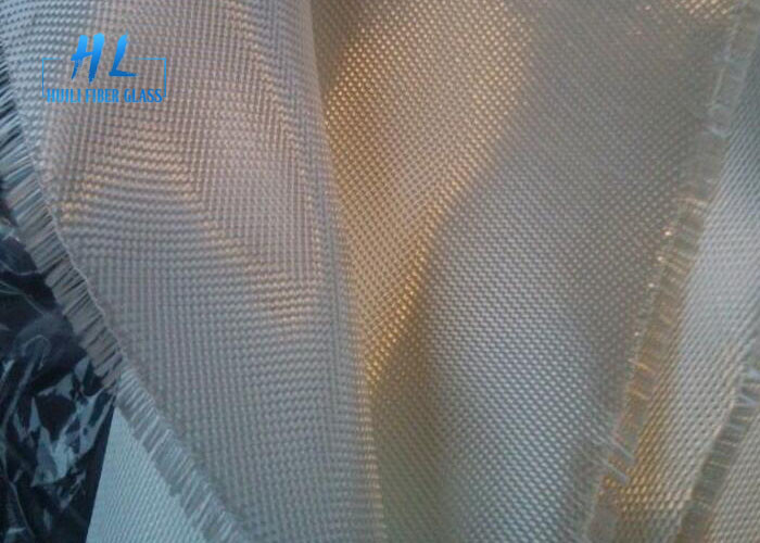 India Market Friendly White Alkali Free Fiberglass E Glass Cloth Up To 550.C Temperature Resistance