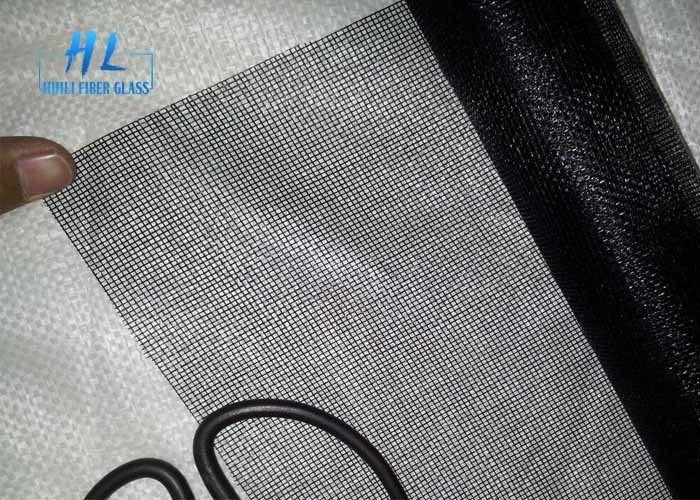 White And Black Color High Visibility Fiberglass Inset Fly Screen Used For Pool Or Patio