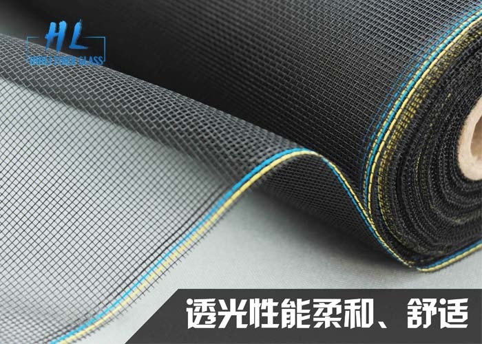 17*15 Grey And Black Fiberglass Insect Screen Used For Windows And Doors