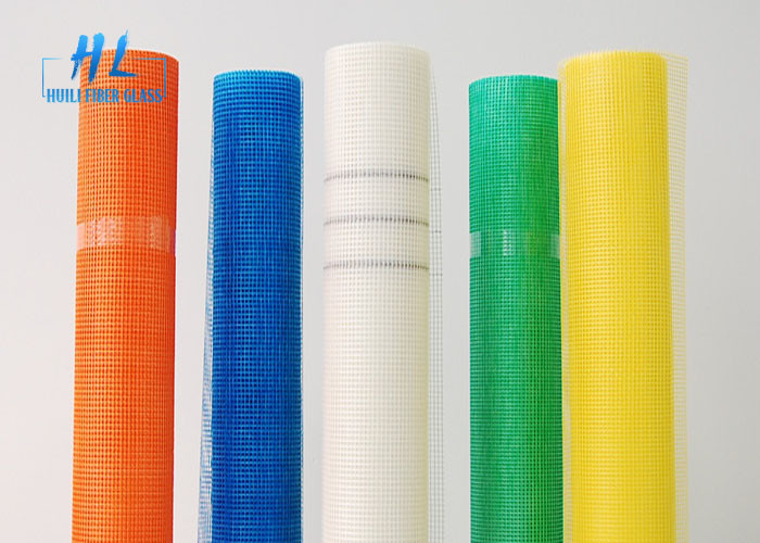 Waterproofing Fiberglass Mesh Tape C - Glass Yarn Type Different Color Optional