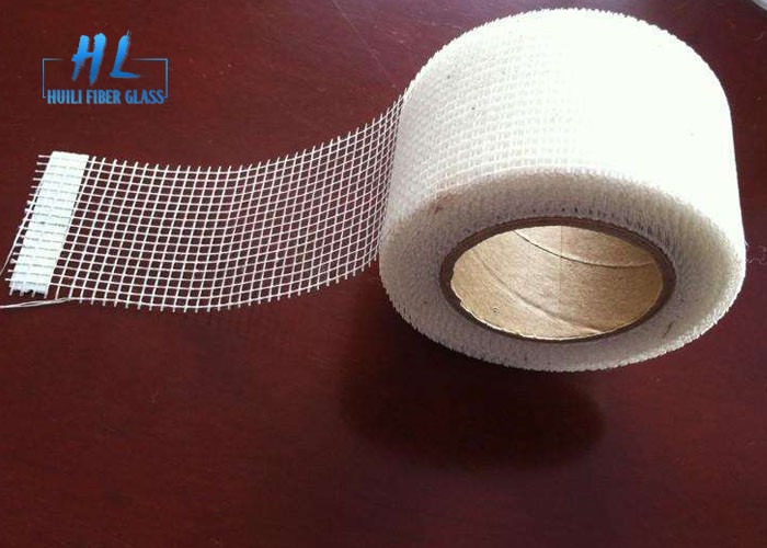 Alkali Resistant Self Adhesive Fiberglass Tape C - Glass Yarn Type 50mm Width