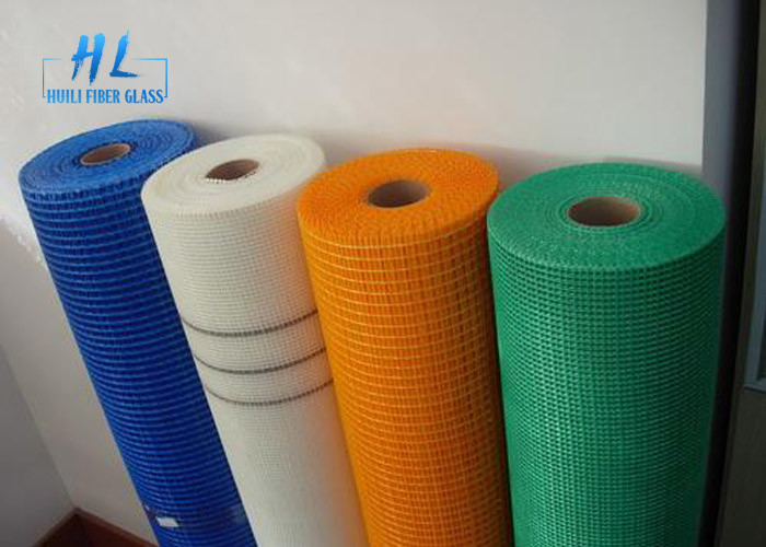 145g 160g Adhesive Fiberglass Mesh Tape C - Glass Yarn Type Acid - Resistant