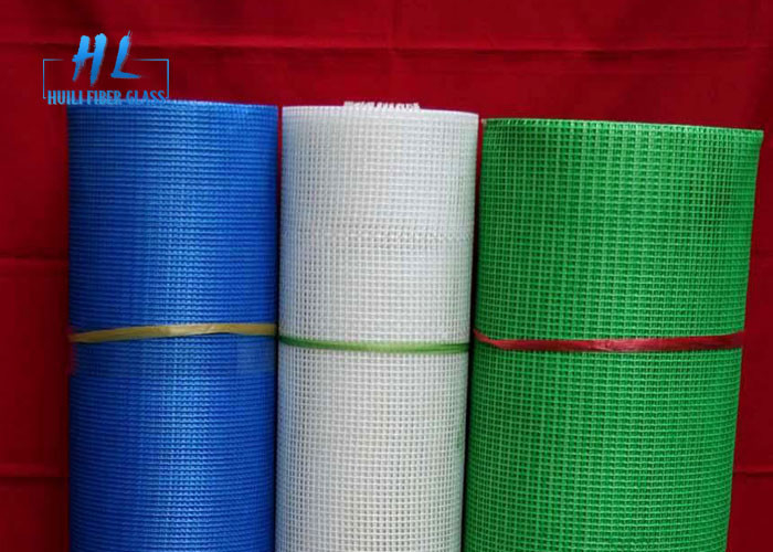145g 160g Adhesive Fiberglass Mesh Tape C - Glass Yarn Type Acid - Resistant