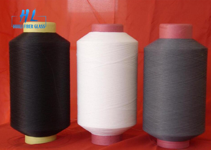 Fiber Glass Yarn Coated By PVC 34 Tex 1/0 Carton Package For Various Applications