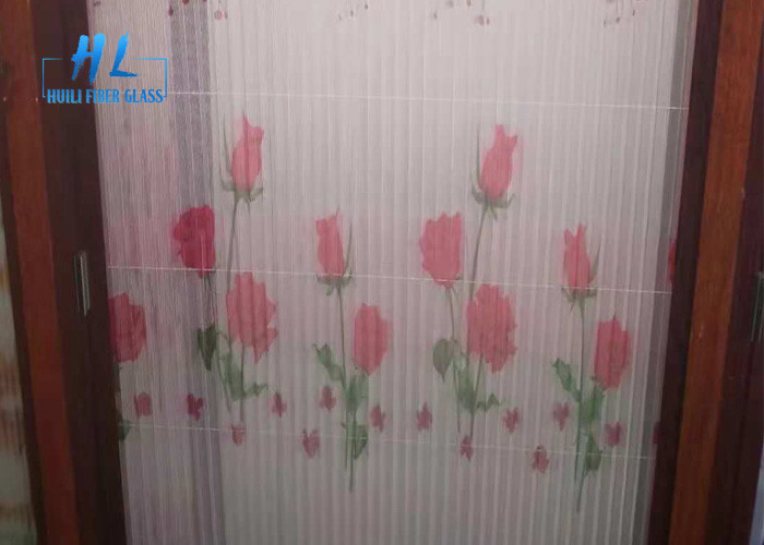 Grey Color Plisse Insect Screen With Good Air Ventilation Rust / Fire Resistant