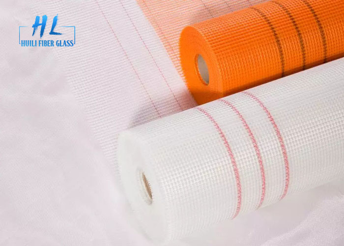 800N Blue Fiberglass Square Mesh Rolls 5*5mm Aperture 1.2m for Construction Materials