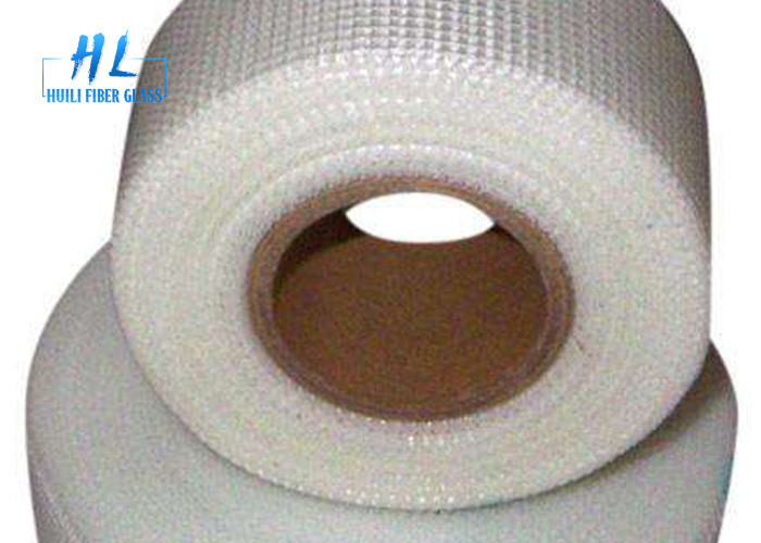 Alkali Resistant Plain Woven Fiberglass Tape 50m Length With Up To 500℃ Heat Resistance