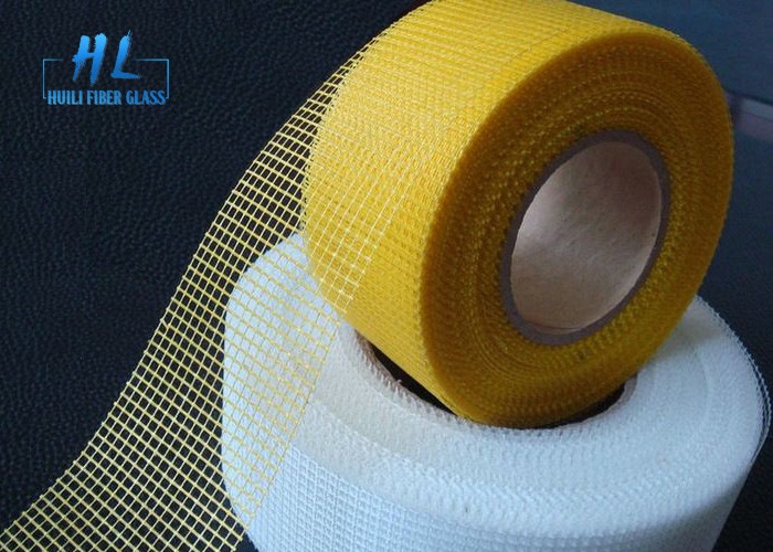 Plaid Woven Glassfiber Tape Fiberglass Cloth Tape Alkali Resistant with Free Sample and Strength.