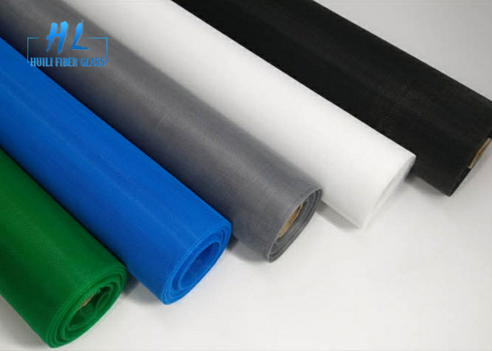 Black Insect Screen Mesh Roll UV Resistant 20-300m Length 0.8-2.5m