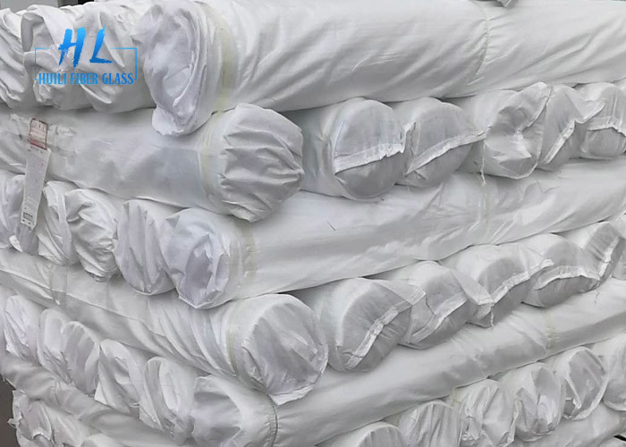 Strength Silicon Coated Fiberglass Cloth Fabric E Glass White Cloth with 2000N/5cm Tensile Strength