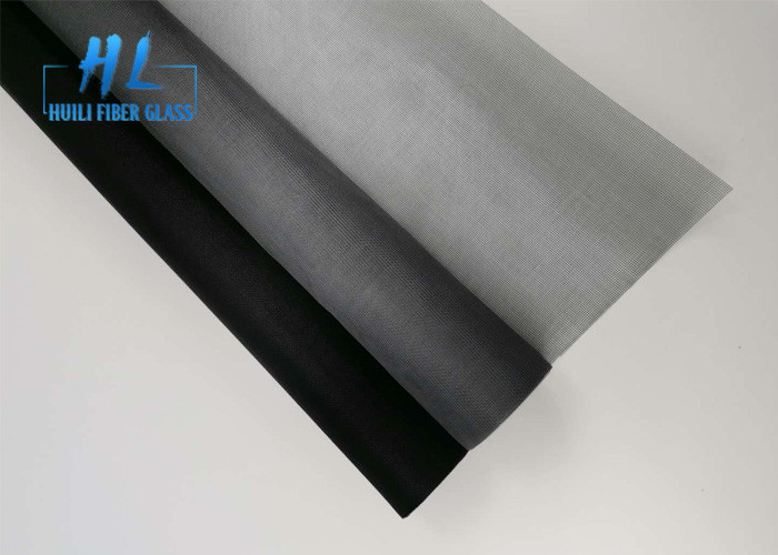 Fireproof Black Color 18*16 Fiberglass Mosquito Net To Italy Market
