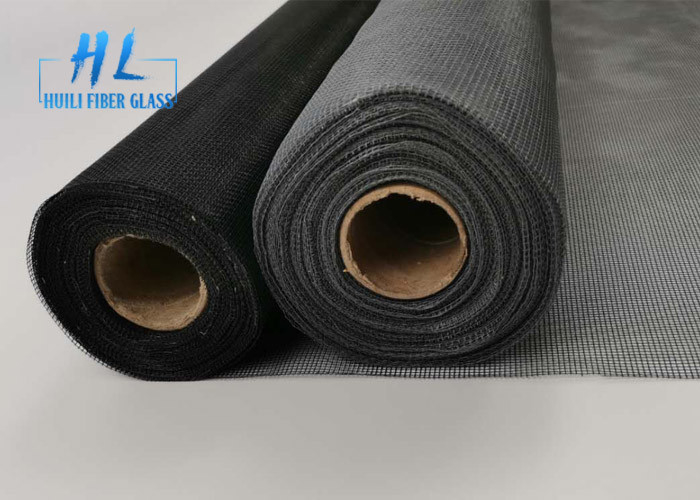 Closed Selvedge Fiberglass Bug Screen / Fiberglass Fly Screen 0.25mm Yarn Diameter for Residential