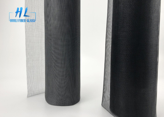 18*16 Black Fiberglass Fly Screen Netting Easy Install Multiple Sizes Hook Close UV resistant