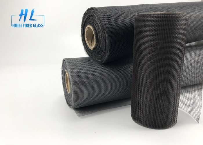 1.2m Wide 18*16 Mesh 100g Grey Fiberglass Mosquito Mesh For Window Screen
