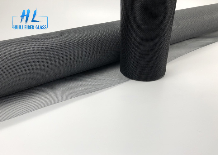 1.2m Wide 18*16 Mesh 100g Grey Fiberglass Mosquito Mesh For Window Screen