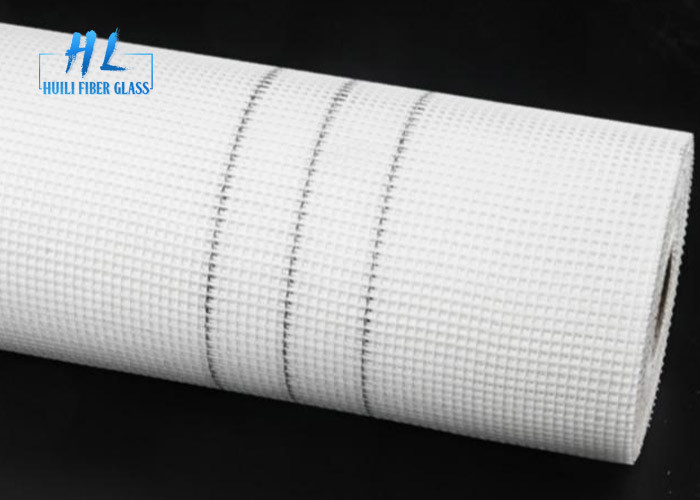 145g 160g 4*4 Orange Color Fiberglass Mesh For Building Materials