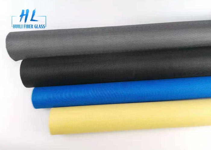 Thin Anti fire Square Hole Fiberglass Mosquito Netting For Doors And Windows