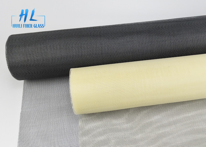 Fire-resistant Fiberglass insect Screen 20x20 Mesh Grey Color
