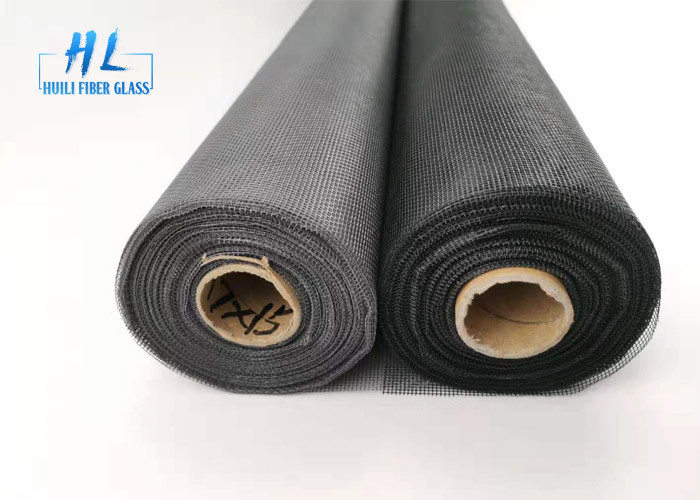 HuiLi Brand 20*20 20*22 Charcoal Coloe Fiberglass Window Screen For Windows