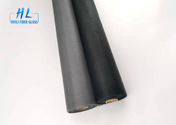 HuiLi Brand 20*20 20*22 Charcoal Coloe Fiberglass Window Screen For Windows