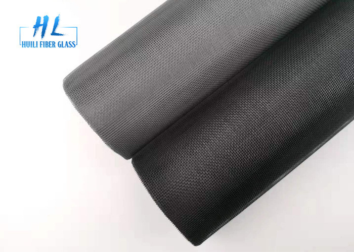 HuiLi Brand 20*20 20*22 Charcoal Coloe Fiberglass Window Screen For Windows