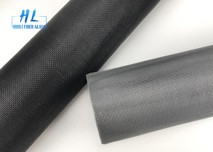 48ft*100ft PVC Coated 105g Fiberglass Mosquito Mesh Black Color 18*16