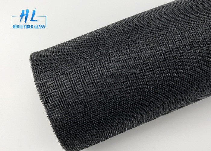 48ft*100ft PVC Coated 105g Fiberglass Mosquito Mesh Black Color 18*16