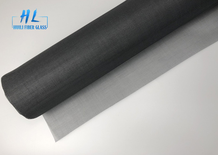 48ft*100ft PVC Coated 105g Fiberglass Mosquito Mesh Black Color 18*16