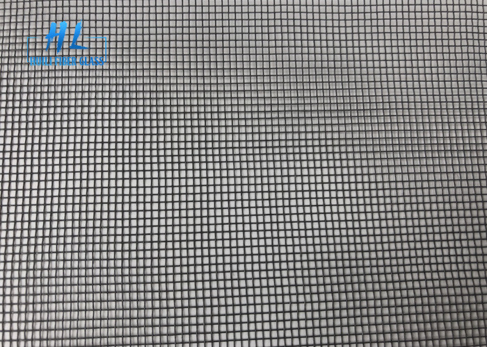 48ft*100ft PVC Coated 105g Fiberglass Mosquito Mesh Black Color 18*16