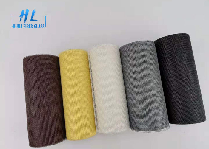 3ft 4ft 5ft*100ft Brown Color Fiberglass Mosquito Mesh For Window Screen