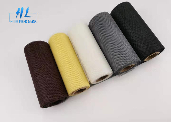 3ft 4ft 5ft*100ft Brown Color Fiberglass Mosquito Mesh For Window Screen
