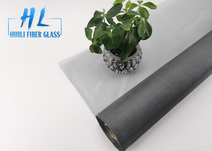 36 Inch 48 Inch Fiberglass Fly Screen PVC Coated Plain Weave Grey Color