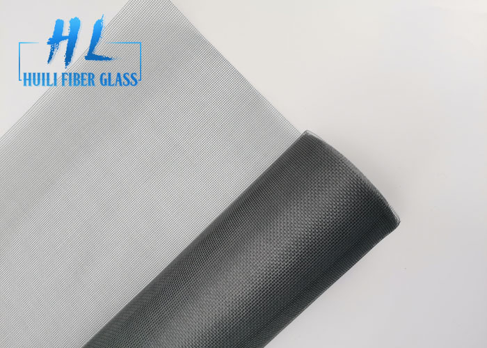 36 Inch 48 Inch Fiberglass Fly Screen PVC Coated Plain Weave Grey Color