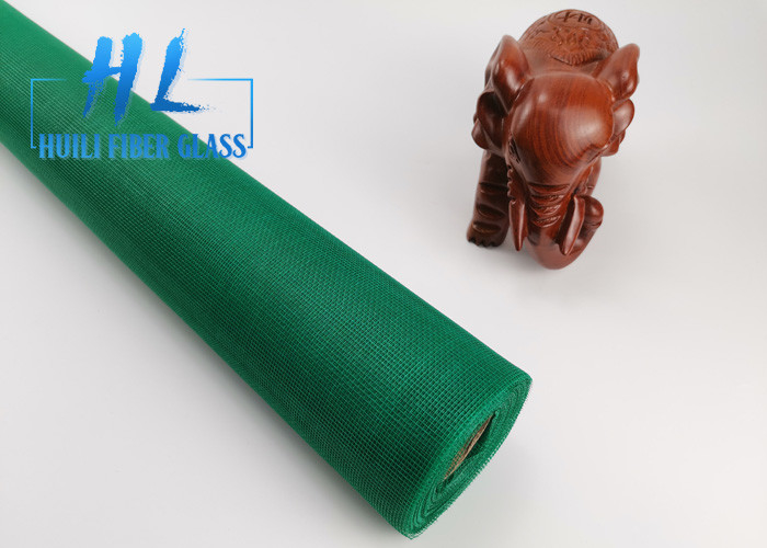 E Glass 0.28mm Wire Dia Fiberglass Window Screen Mosquito and Insect Proof Roll 20-300m Length