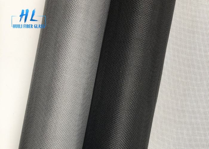 Fire Resistant PVC Coated Fiberglass Mosquito Mesh For Strong UV Protected Window Screen