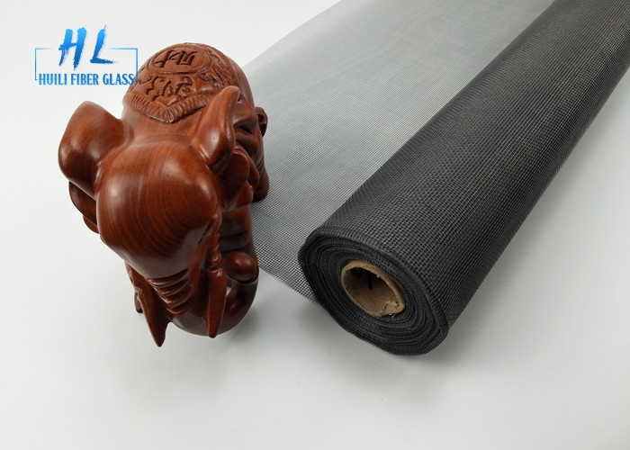 Heat Resistance Fiberglass Window Screen Mesh Anti Fly With Grey Color