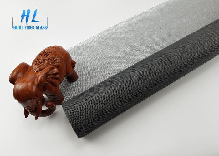 Heat Resistance Fiberglass Window Screen Mesh Anti Fly With Grey Color